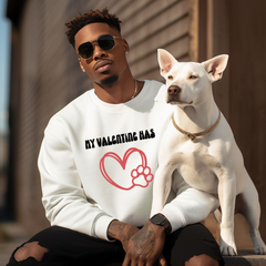 My Valentine Has Paws Heart-N-Paws Unisex Long Sleeve T-Shirt