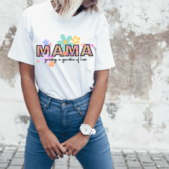 Grow Love with Our MAMA Unisex Jersey Short Sleeve Tee!