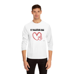 My Valentine Has Paws Heart-N-Paws Unisex Long Sleeve T-Shirt