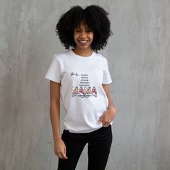 Celebrate Mom's Strength with Our "She is...MAMA" Tee!