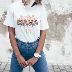 Grow Love with Our MAMA Unisex Jersey Short Sleeve Tee! Version #2