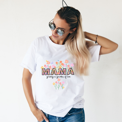 Grow Love with Our MAMA Unisex Jersey Short Sleeve Tee! Version #2