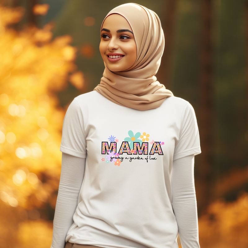 Grow Love with Our MAMA Unisex Jersey Short Sleeve Tee!